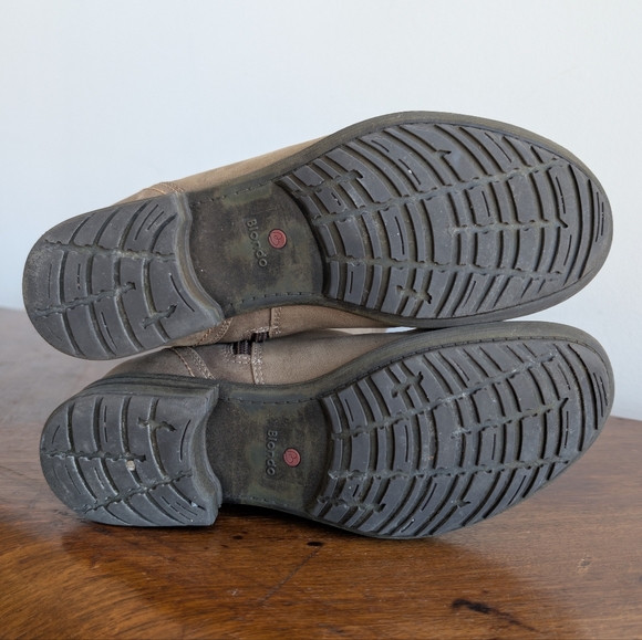 Blondo Size 9 Leather Knee High Biege Fall Lined Warm Boots - Picture 6 of 7